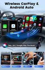 CarlinKit Mini5 Pro Wireless CarPlay & Android Auto Adapter