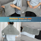 Electric Heating Pad 30*60cm Multifunctional Heating Blanket Cushion 9&10 Levels Temperature Body Back Warmer For Home Office