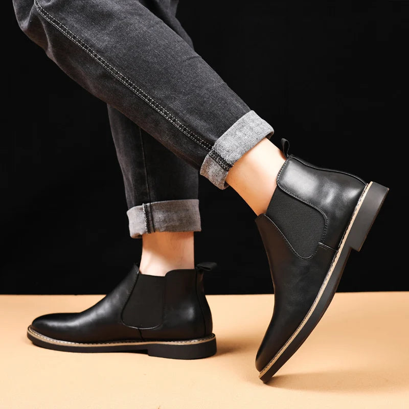Men’s Retro Chelsea Ankle Boots