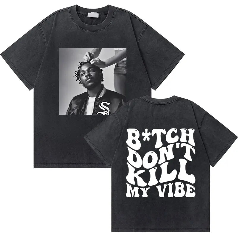 Kendrick Lamar Money Trees Oversized Vintage T-Shirt