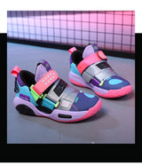 Kids' Pro-Grip Athletic Basketball Shoes