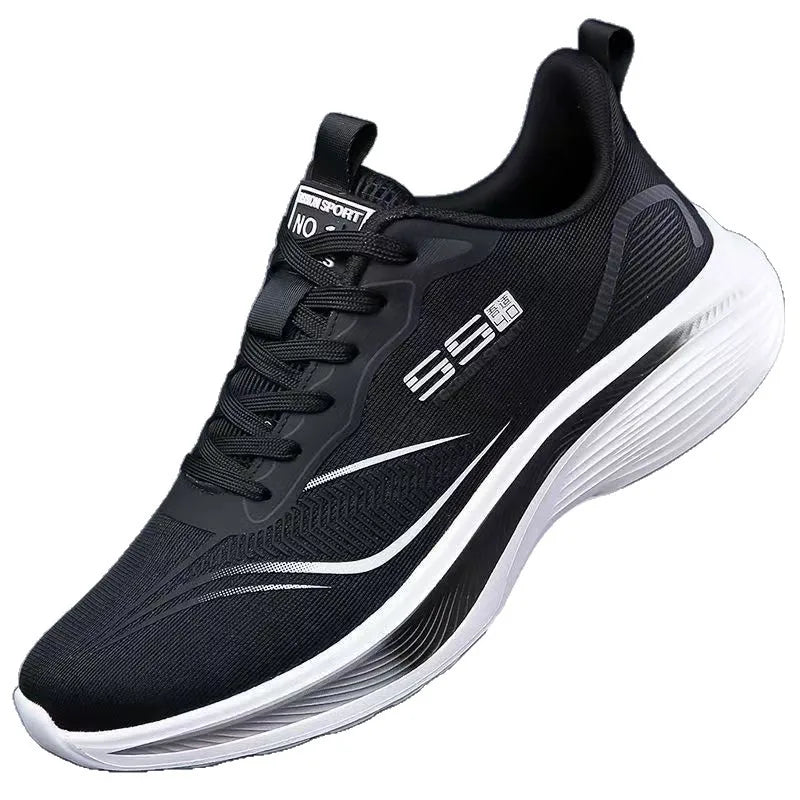 Men's Breathable Mesh Casual Sneakers — Lightweight, Non-Slip Soft Sole