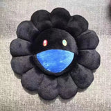 Rainbow Daisy Children's Plush Pillow, Japanese, Sunflower, Floor Game Mat Seat Pillow Sofa House Car Decoration Plush Pillow