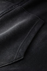 Men’s Oversized Tie-Dye Fleece Zip-Up Hoodie