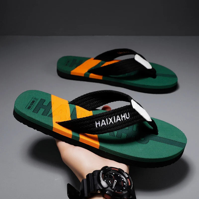 Men's EVA Flip Flops — Lightweight Non-Slip Beach & Indoor Slides