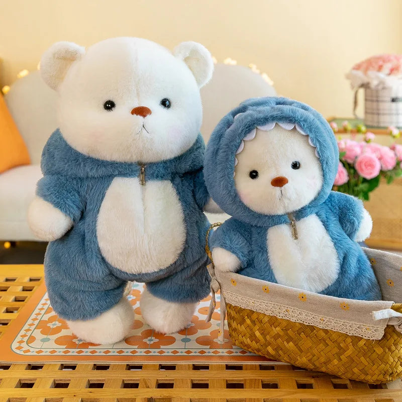 Kawaii Teddy Bear Plush – Soft Stuffed Animal Gift