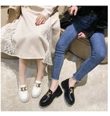 DIMANYU Women's Wedge Loafers – Leather Slip-On Pumps