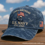 Patriotic Embroidered Baseball Cap – Adjustable Unisex Sun Hat