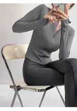 Quick-Dry Performance Yoga Jacket
