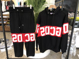 VIVA MEN & WOMEN UNISEX HOT BRAND GSD COMPLETE SUIT CAN'T DESTROY SAVAGE FELPA TOP QUALITY 100% COTTON OVERSIZE S M L XL