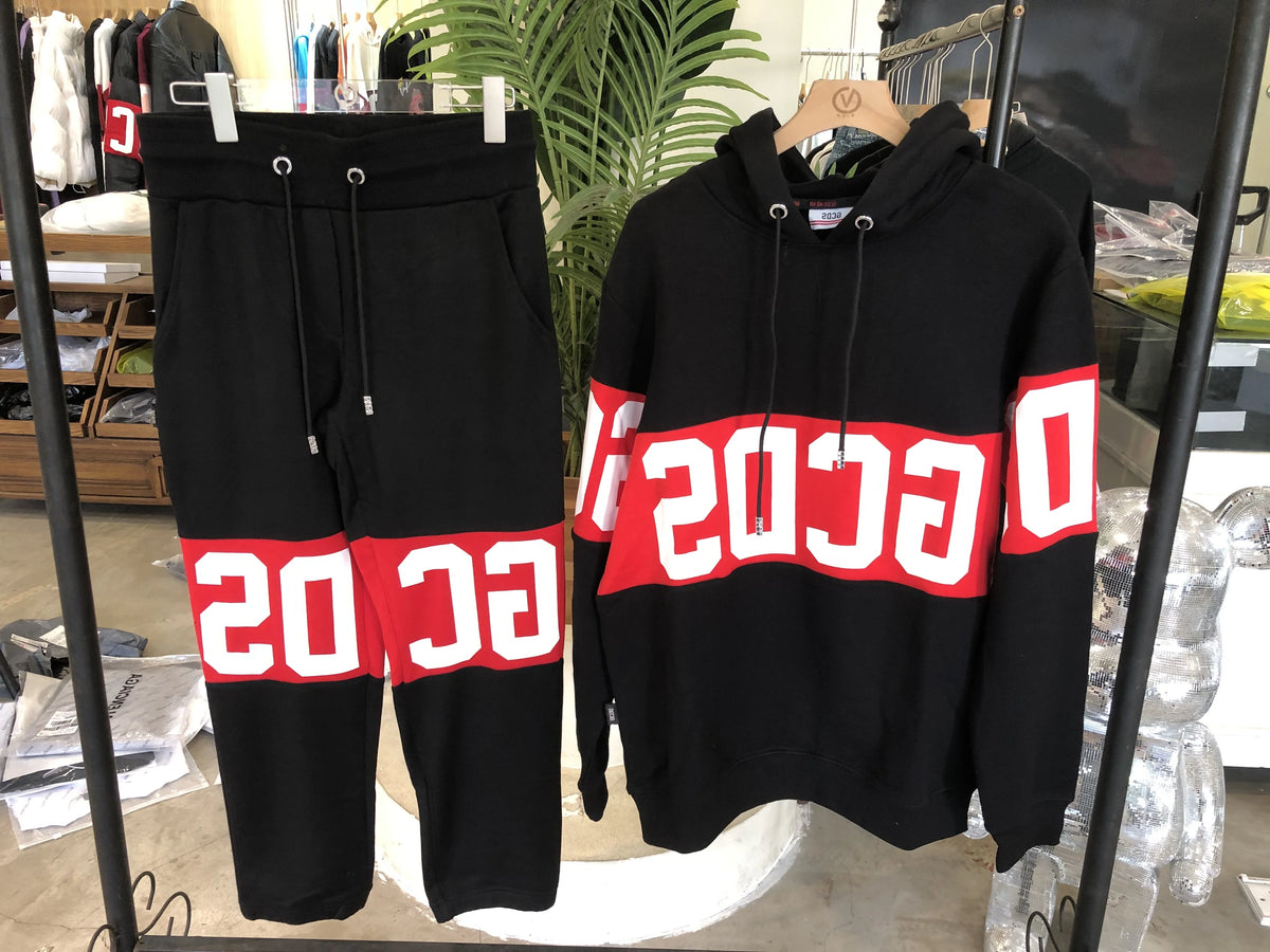 VIVA MEN & WOMEN UNISEX HOT BRAND GSD COMPLETE SUIT CAN'T DESTROY SAVAGE FELPA TOP QUALITY 100% COTTON OVERSIZE S M L XL