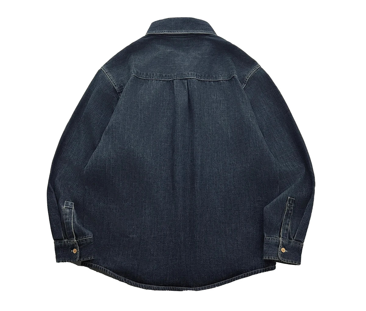 Men's Japanese Vintage Heavyweight Denim Shirt