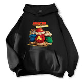 2026 Fashion Neutral Casual Sports Men's and Women's Hoodies Alvin Chipmunk Halloween Men's and Women's Hoodies Trendy Clothing