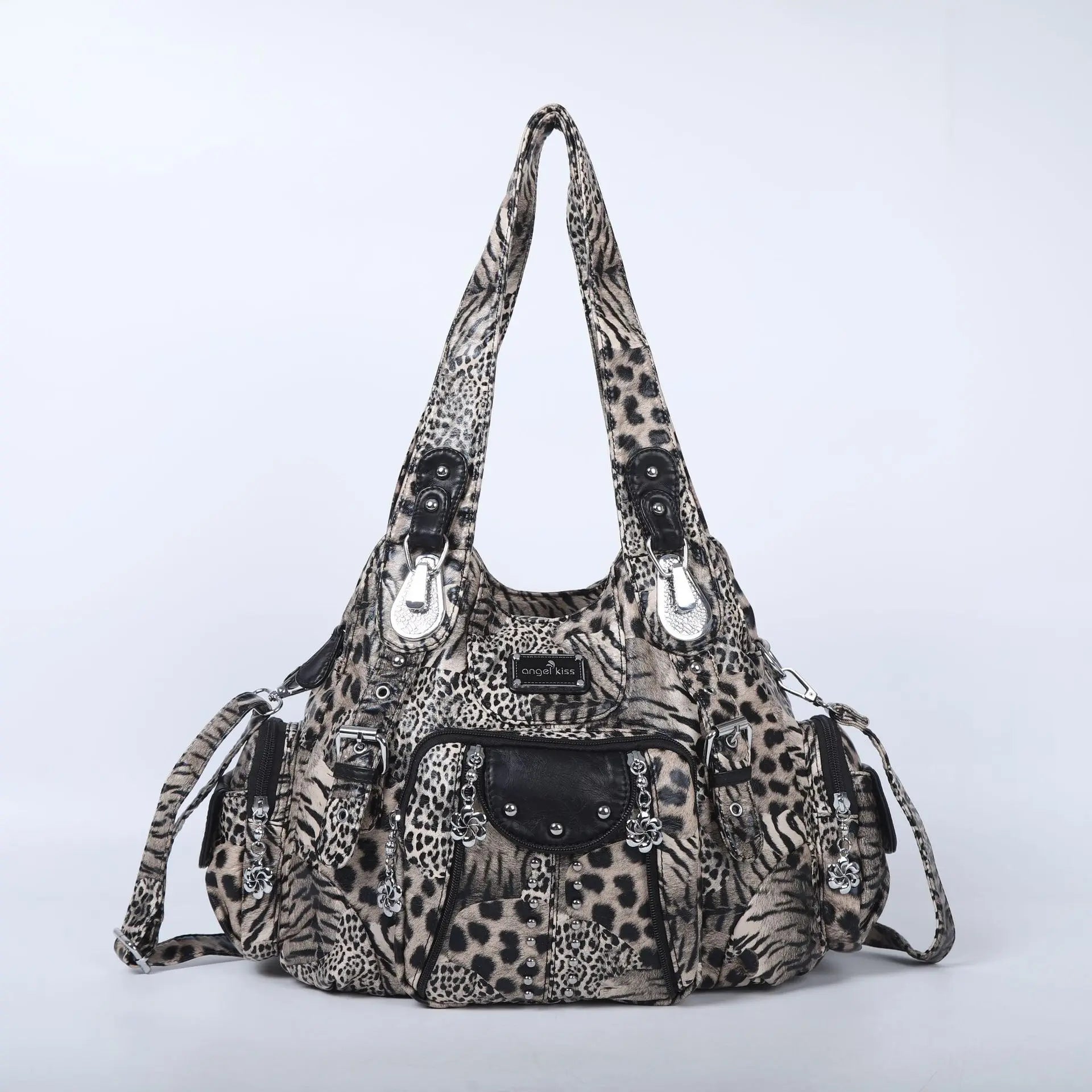 Women Fashion Handbags Women Shoulder Bags PU Leather Handbag Female Satchel Big-capacity Shoulder Purse Bag Bolsa Feminina