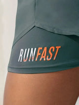 Women's High Rise 2-in-1 Running & Yoga Shorts