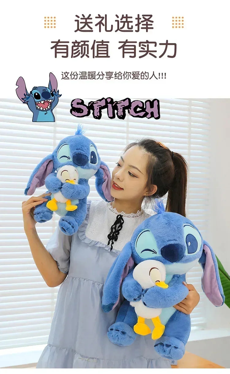 Disney Stitch & Duck Plush Doll