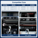 10.25" 1920×720 Touchscreen for BMW 5 Series F10/F11