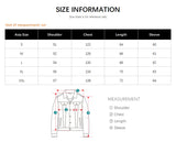 Oversize Loose Men's Denim Jacket Autumn 100% Cotton High Quality Casual Coats Fashion Hip-Hop Rock Streetwear Comfort Outerwear