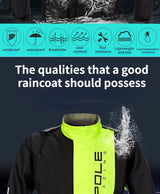 POLE All-Weather Riding Raincoat Set for Men & Women