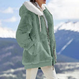 Women’s Casual Autumn & Winter Hooded Fleece Jacket