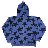 Men’s Y2K Star Print Relaxed Hoodie