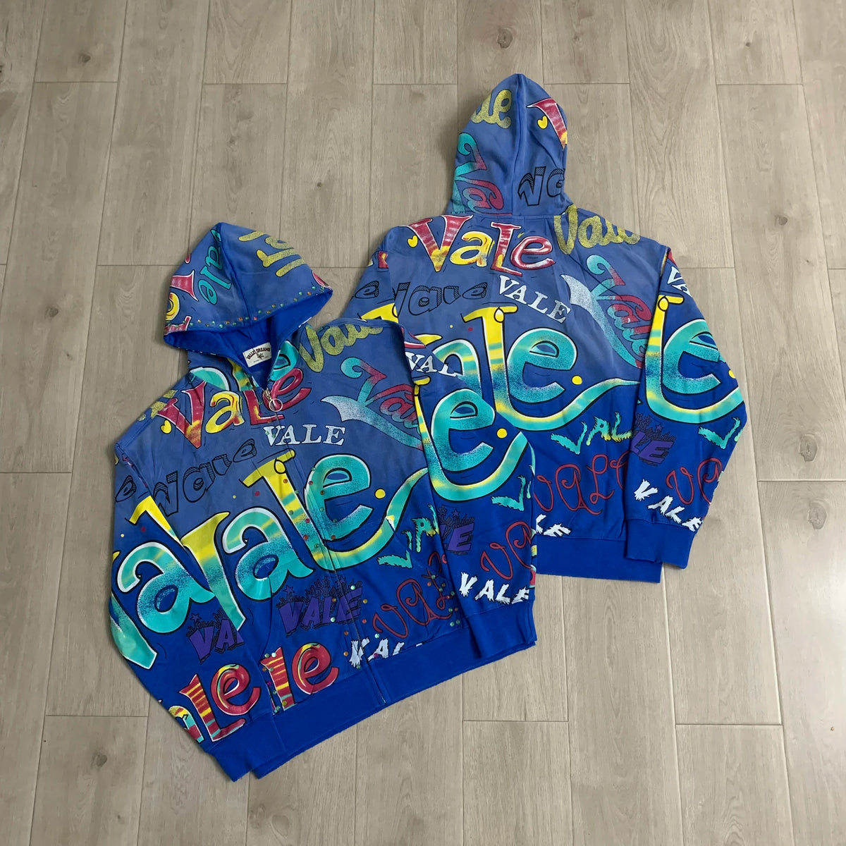 Streetwear Patchwork Letter Embroidery Zipper Terry Hooded Hoodie for Men Distressed Hole Cardigan Sweatshirt Jacket Oversized
