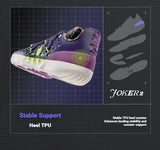 361 Degrees Joker 2 Low Men Basketball Shoes Jokic New Trendy Wear-resistant Non-slip Cushion Professional Sneakers 672611110