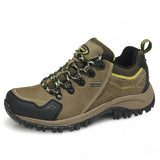 MERRTO Cowhide Outdoor Men Hiking Shoes Trekking Hunting women Tourism Mountain Breathable Climbing Sneakers Tactical boots