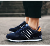 Men's Corduroy Lace-Up Casual Sneakers