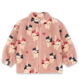 Kids' Sequin Lambswool Winter Jacket