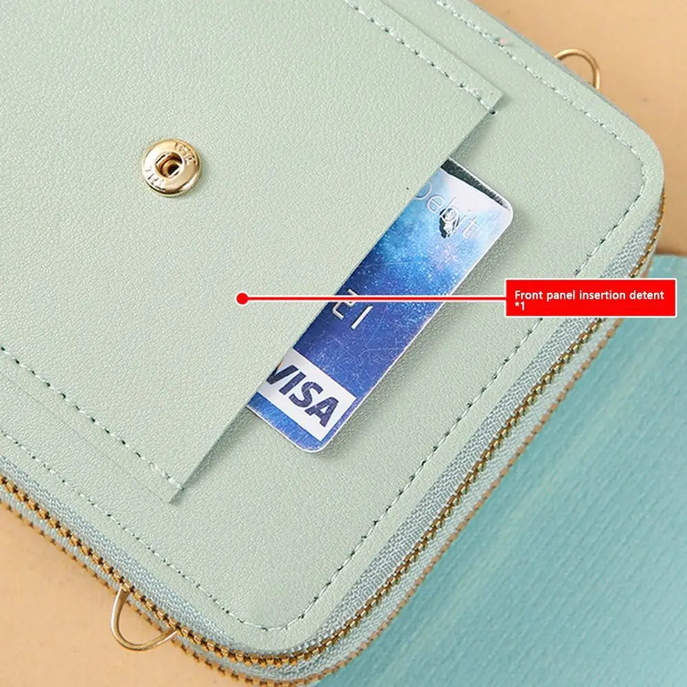 Smartphone Women RFID Handbag Crossbody Bags Touch Screen Phone Bag RFID Anti Theft Purse