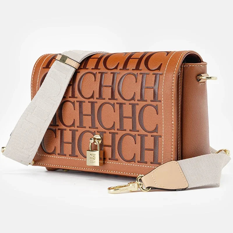 New Crossbody Bag Letter Print High Quality Woman's Brand Trend Vintage Fashion Elegant 2026 Classic Style Ladies Bag