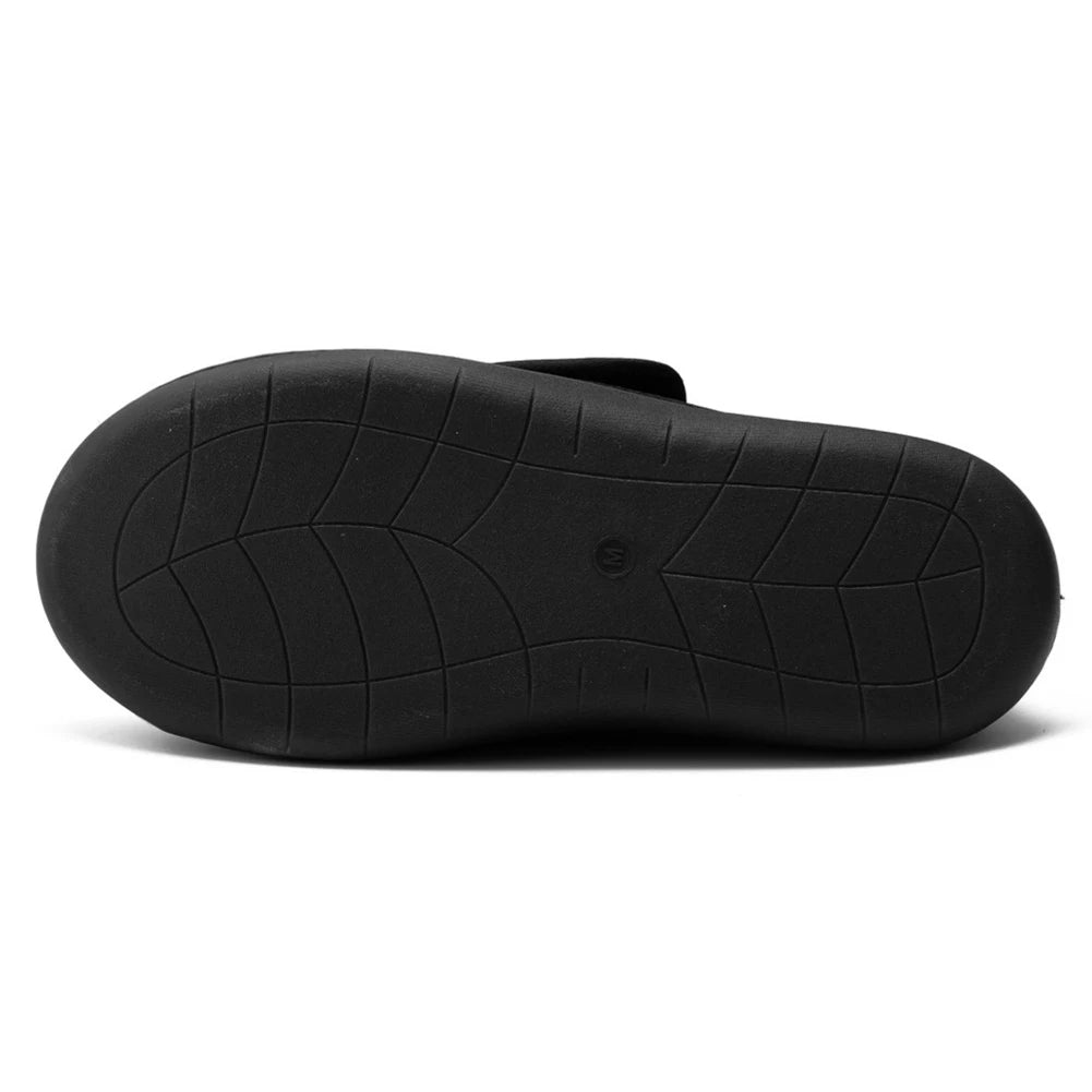 Unisex Plush-Lined Adjustable Walking Shoes