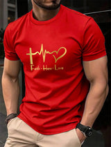 Faith Hope Love Men’s Cotton Tee