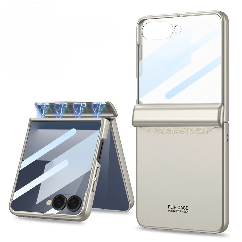 Samsung Galaxy Z Flip Magnetic Case with Hinge Protection