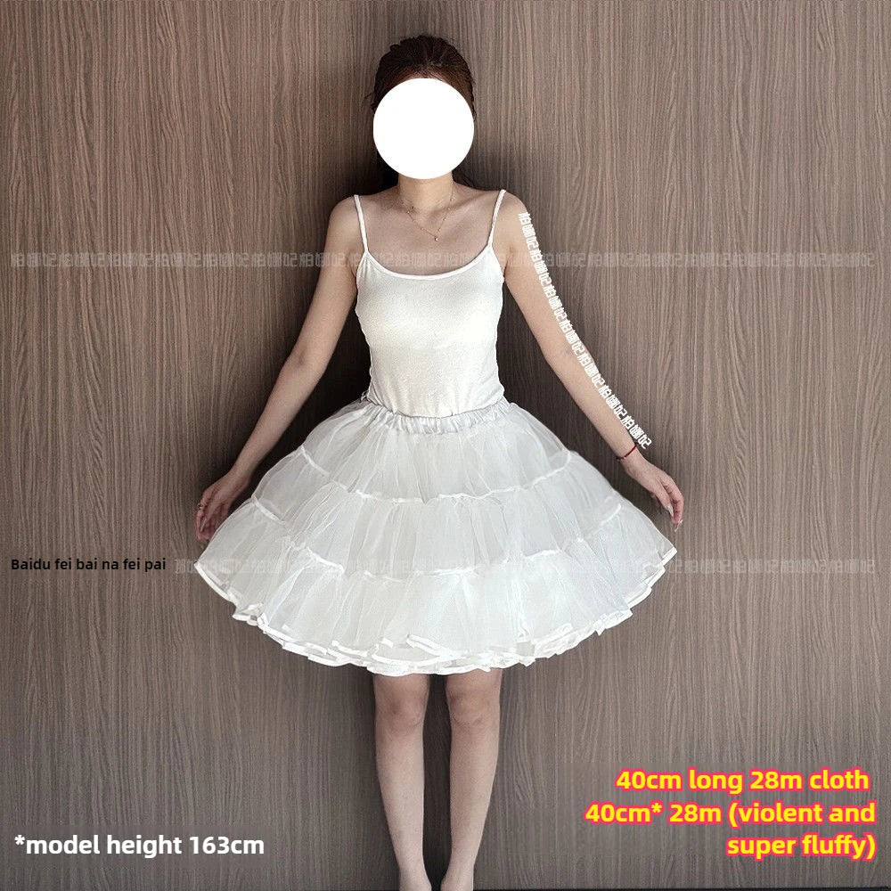 Fluffy Mesh Petticoat Underskirt – Lolita Crinoline
