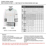 Custom Hockey Jersey with Personalized Name & Number
