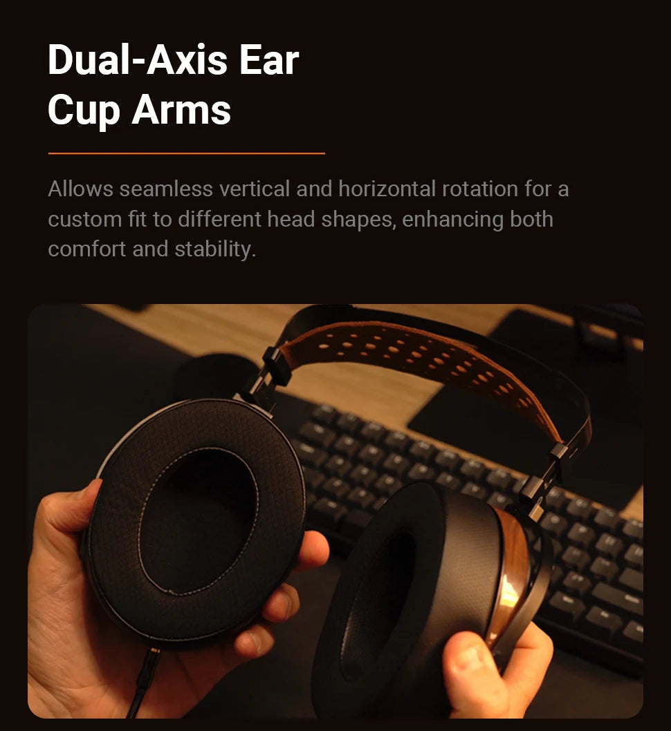 Fosi Audio i5 Open-Back Planar Magnetic Headphones