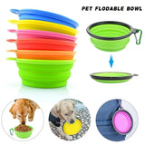 Portable Collapsible Pet Bowl | Travel Food & Water Dish