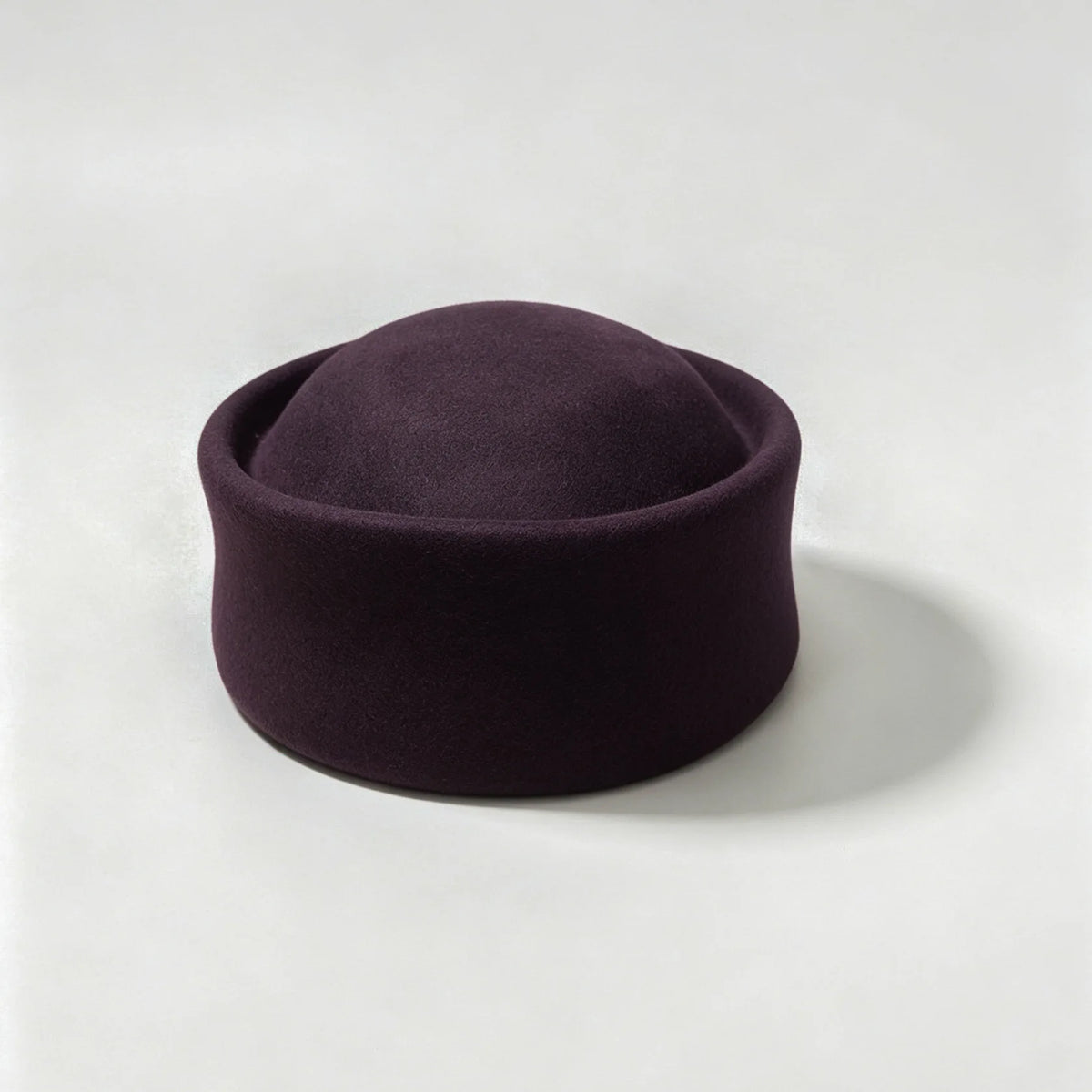 100% Wool Felt Leopard Pillbox Hat Woman Vintage painter French Beret Cap Elegant Brimless Beanie Winter Church Sun Fedora Hats