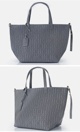 CH Woven Tote Bag – Vintage Style, Large Capacity