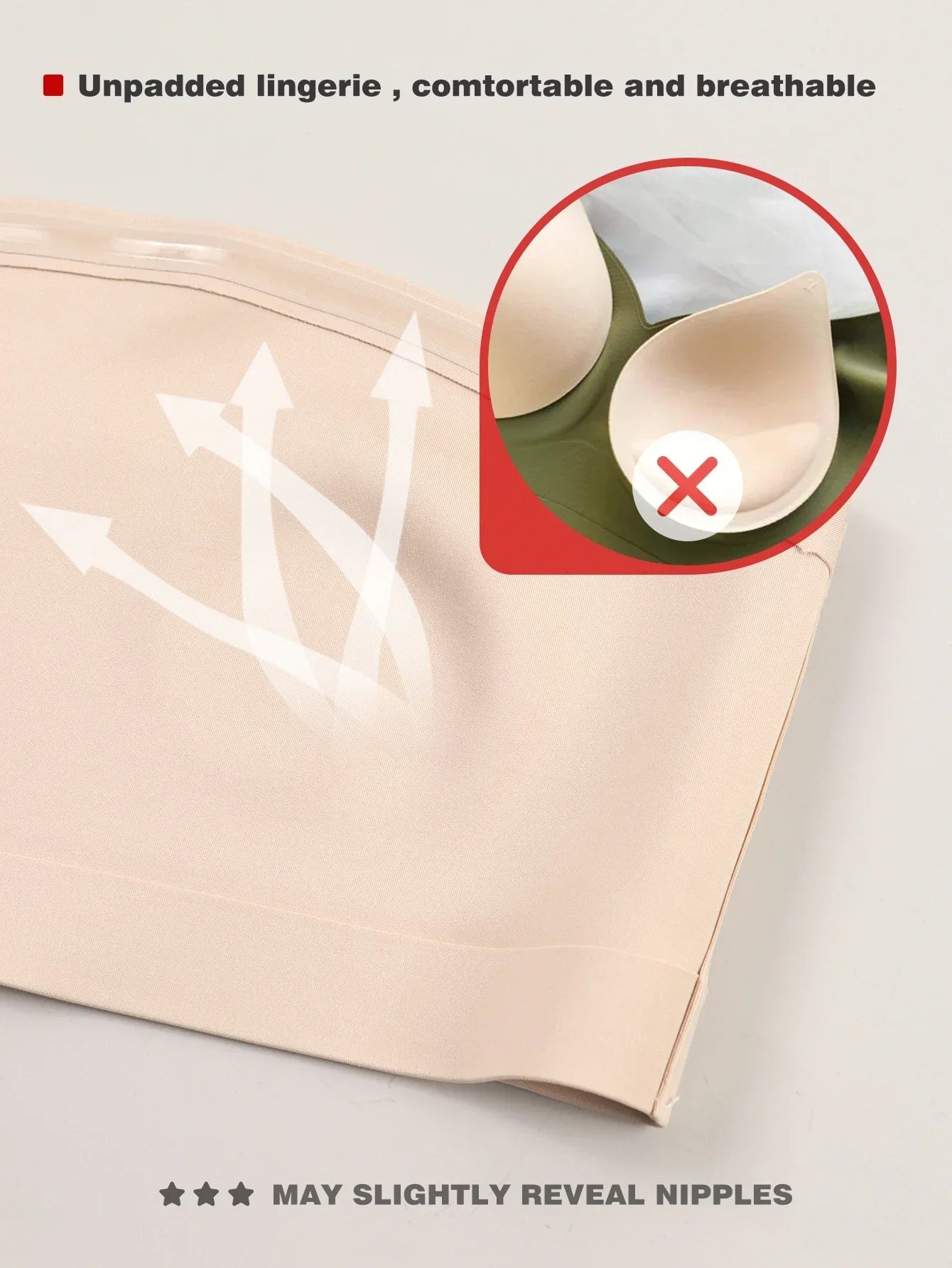 Women's Seamless Strapless Front-Button Wire-Free Bra