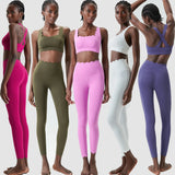 Women's Seamless High-Stretch Yoga & Fitness Set (2-Piece)