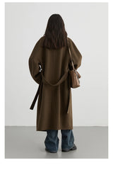 Retro Double-Sided Woolen Overcoat