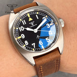 Tandorio 36mm Dive Military Automatic Miyota8215 Mechanical Watch for Men Domed Sapphire Unisex Wristwatch 20BAR Waterproof Lume