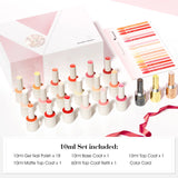 VENALISA VIP Kit 10ml Nail Gel Polish HEMA TPO FREE Gorgeous Colors Gel Pigment Professional Nail Art Long-lasting Gel Varnish