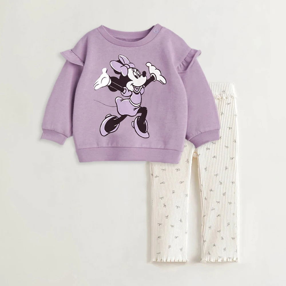 Toddler Girl Floral Print Cotton Set