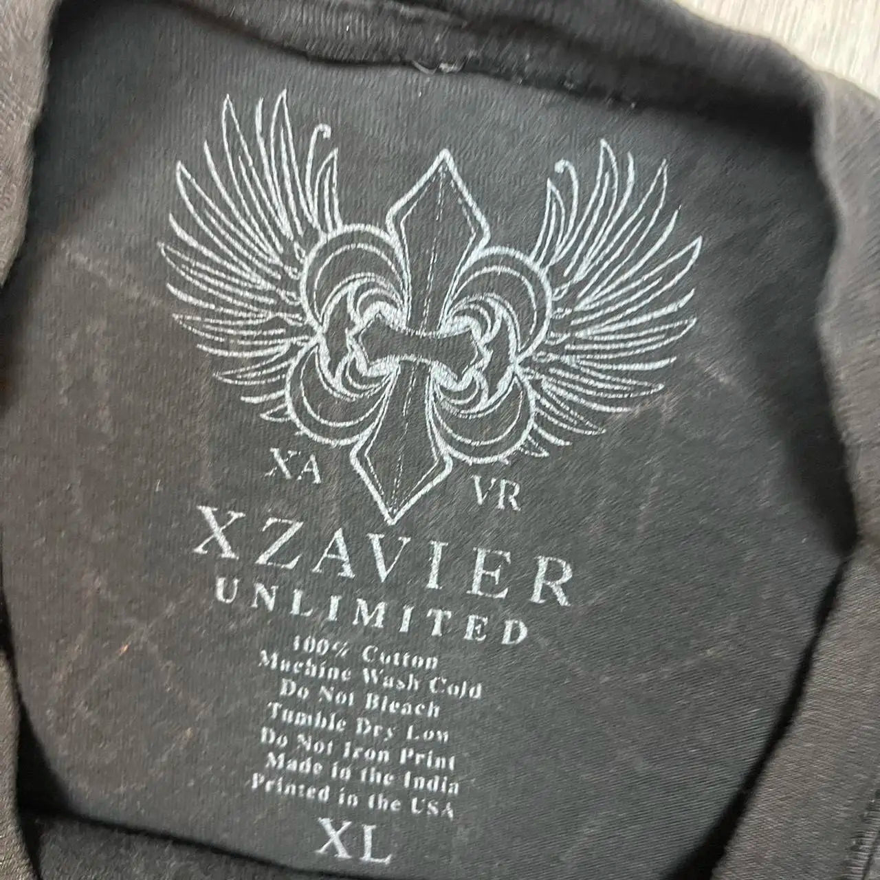 Men's Affliction Style Y2K Graphic Tee – Double-Sided Print