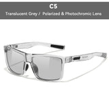 KDEAM Oversized Men's Sunglasses Polarized TR90 Big Size Sun Glasses Width 160mm Protective Case Included KD0737 MAX