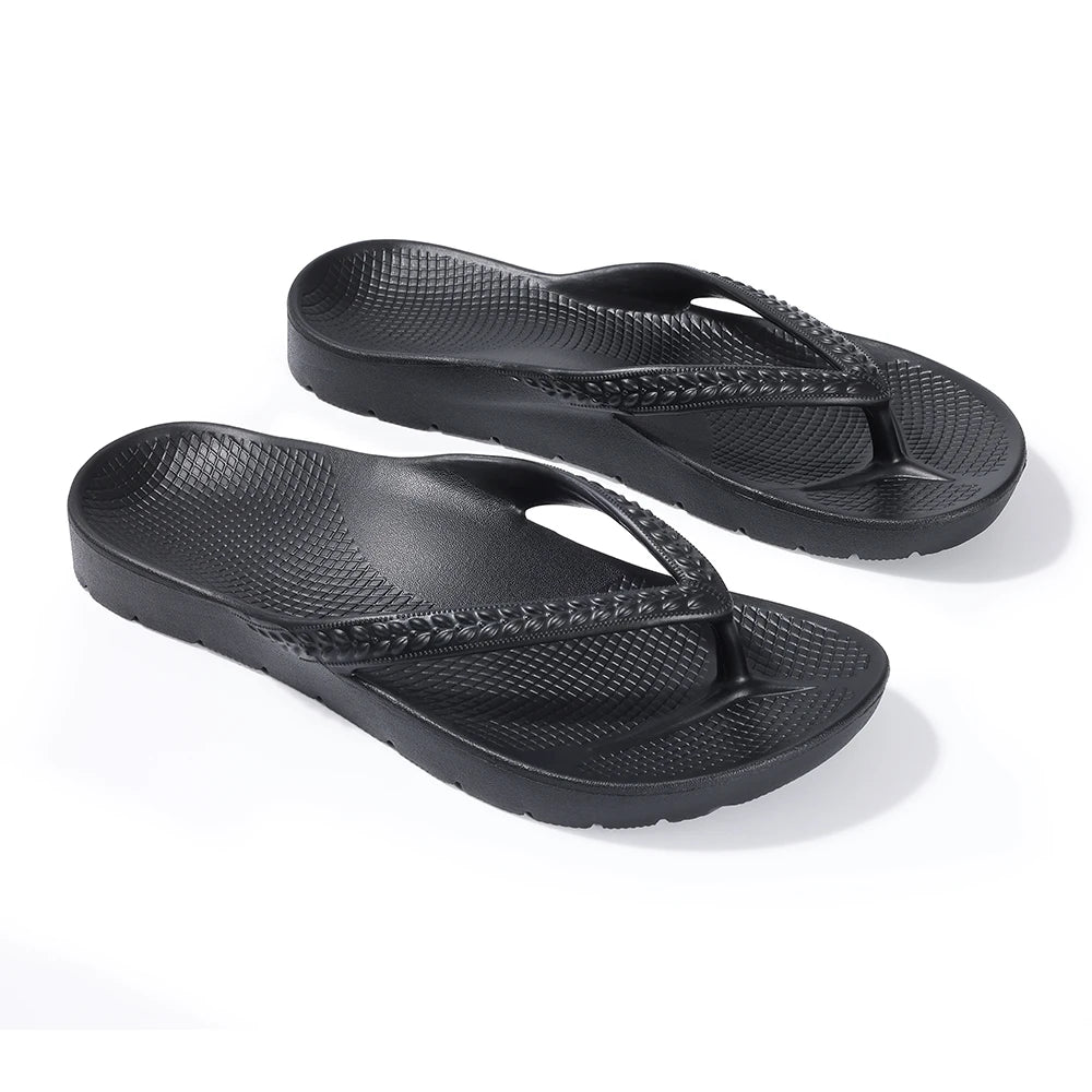 Crestar Women's Orthopedic Flip Flops Summer New EVA Sandals For Plantar Fasciitis Relief Comfort Unisex Non-slip Beach Slippers